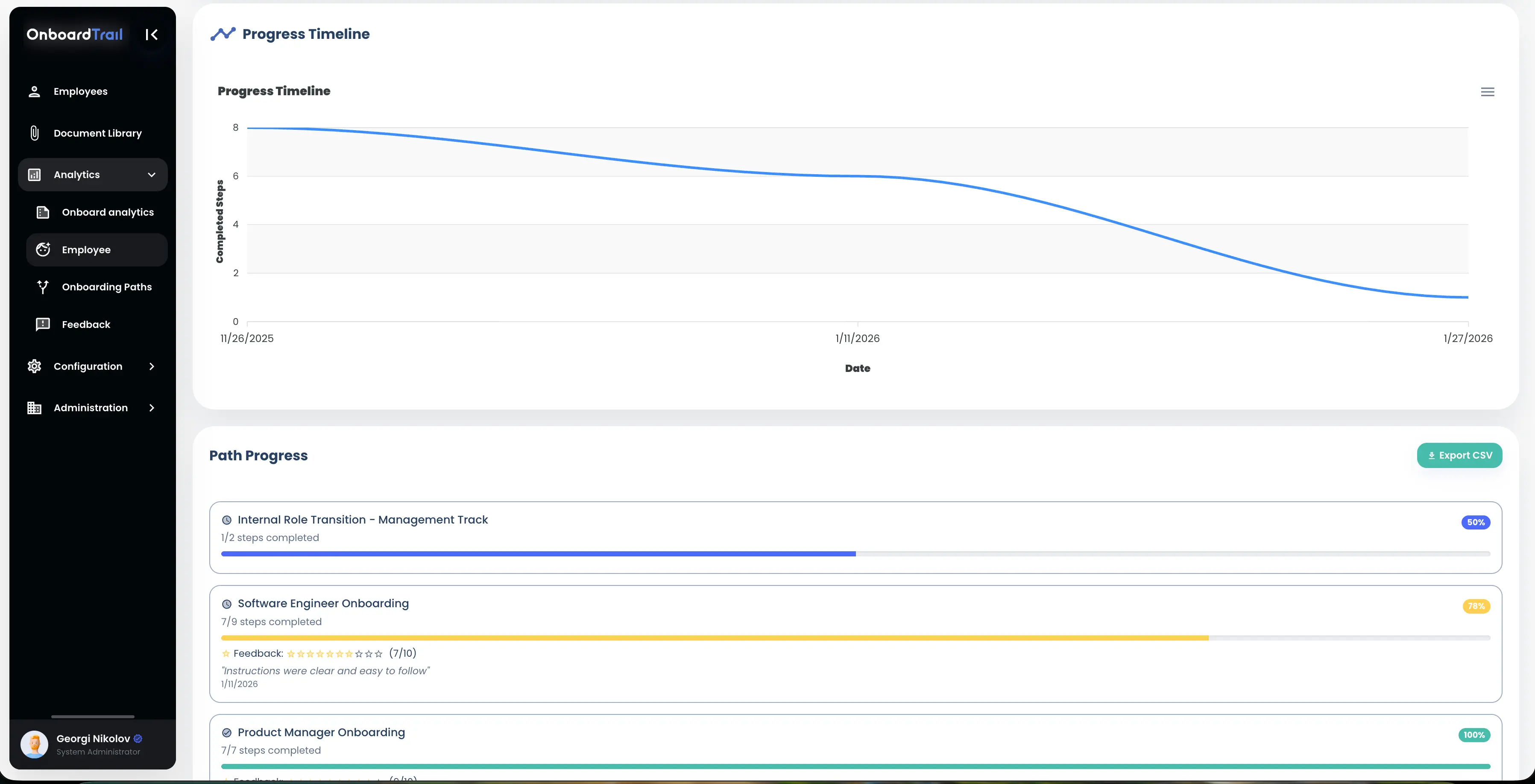 Team introduction module